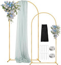 7.2FT 6FT Wedding Arch Backdrop Stand with Base Set of 2