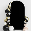 7.2FT Arch Backdrop Cover Black Arch Covers Stretchy Backdrop