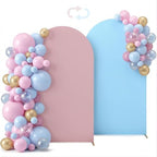 7.2FT Arch Backdrop Cover Dusty Pink Baby Blue One Piece Double Color in 7.2 FT in Dusty Pink and Baby Blue