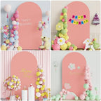 7.2FT Arch Backdrop Cover Dusty Rose Arch Covers Strethy Backdrop, alternate view 5