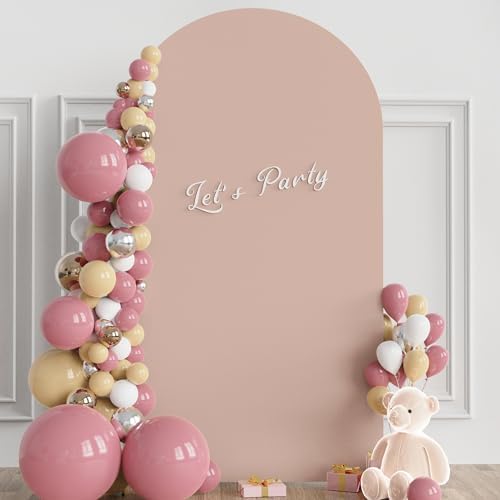 7.2FT Arch Backdrop Cover Nude Arch Covers Stretchy Backdrop, alternate view 3