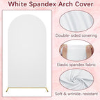 7.2FT Arch Backdrop Stand and Cover Set, Metal Balloon Arch Stand, alternate view 5