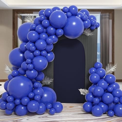 7.2FT Arch Covers, Dark Blue Arch Backdrop Cover, Cover Only in 7.2FT in Dark Blue, alternate view 3