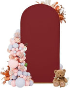 7.2FT Arch Covers, Red Arch Backdrop Cover, Cover Only in 7.2FT in Red