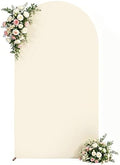 7.2FT Beige Arch Cover, Stretchy Arch Backdrop Cover in 7.2FT in Beige