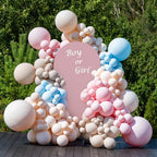 7.2Ft Dusty Pink Wedding Arch Backdrop Cover for Party Deco in 7.2 FT in Dusty Pink, alternate view 2