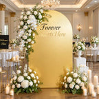 7.2FT Gold Arch Backdrop Cover, Sequin Chiara Arch Cover in 7.2ft in Gold, alternate view 2