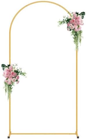7.2FT Metal Arch Backdrop Stand, Decorative Backdrop Arch Stand