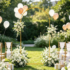 7.2FT Metal Wedding Arch Backdrop Stand for Party, Balloon Arch Stand, alternate view 2