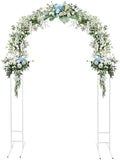 7.2ft Metal Wedding Arch, Square Arched Backdrop Frame Metal Pergola Arbor, Wedding Balloon Arched Backdrop