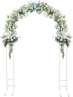 7.2ft Metal Wedding Arch, Square Arched Backdrop Frame Metal Pergola Arbor, Wedding Balloon Arched Backdrop