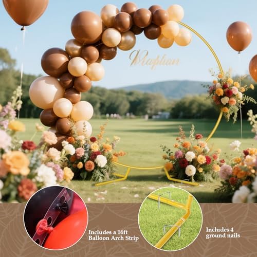 7.2FT Round Balloon Arch Stand for Party Decoration, alternate view 5