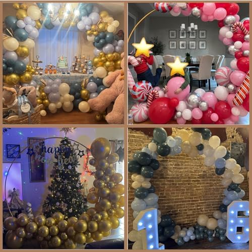 7.2FT Round Balloon Arch Stand for Party Decoration, alternate view 7