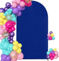 7.2FT Royal Blue Spandex Arch Backdrop (No Stand) in 7.2FT in Royal Blue
