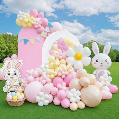 7.2FT Spandex Open Arch Backdrop Cover for Party, Light Pink in 7.2 feet x [Width Not Stated] in Light Pink, alternate view 2