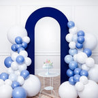 7.2FT Spandex Open Arch Backdrop Cover for Party, Royal Blue in 7.2 feet in Royal Blue