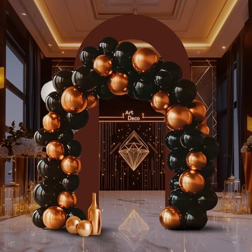 7.2FT Spandex Open Arch Backdrop Cover for Party Wedding, Brown in 7.2 feet in Brown, alternate view 2
