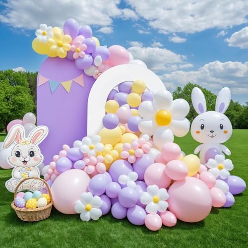 7.2FT Spandex Open Arch Backdrop Cover for Party Wedding, Purple in 7.2' x 7.2' in Purple, alternate view 2