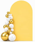 7.2FT Spandex Wedding Arch Cover (Yellow) in 7.2FT in Yellow