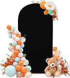 7.2FT Wedding Arch Cover - Stretchy Spandex Fabric Backdrop for Arch Stand