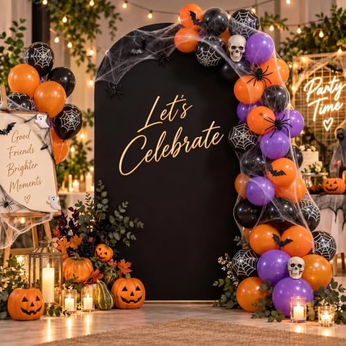 7.2FT Wedding Arch Cover - Stretchy Spandex Fabric Backdrop for Arch Stand, alternate view 4