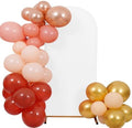7.2FT Wedding Arch Cover, White Arch Backdrop Cover Stretchy Spandex Backdrop Stand Covers for Birthday Party