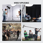 7.5ft/230cm Boom Pole Stand, Portable Telescopic Aluminum, MS-230C, alternate view 6
