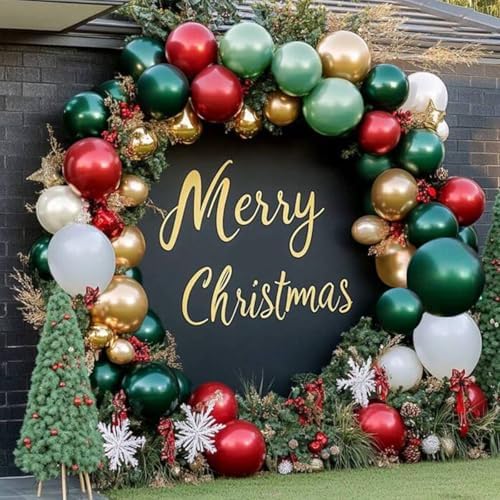 7.5FT Black Round Backdrop Cover, Circle Arch Backgound Stand Cover, alternate view 7