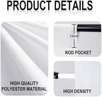 7.5FTx10FT White Backdrop Background for Photography Photoshoot, alternate view 3
