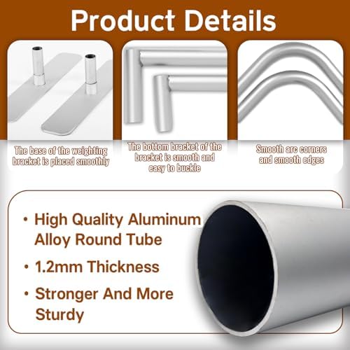 7.5x10 FT Tension Fabric Display Backdrop for Trade Show Booth, Stand Holder Backdrop Portable Aluminum, alternate view 5