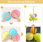 7.9FT&6.7FT Half Balloon Arch Stand, Wedding Arch Backdrop Stand with Base, alternate view 6