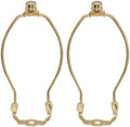 7 Inch Lamp Shade Harp Holder, 2 Pcs, Gold in Gold