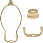 7 Inch Lamp Shade Harp Holder, 2 Pcs, Gold in Gold, alternate view 5