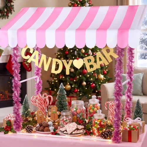 7 Pcs Candy Bar Party Decorations Candy Bar Stand Supplies