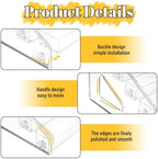 7 Tier Acrylic Card Display Stand for Vendors Retail, 12 Inch Versatile Display Stand for Trading Greeting, alternate view 3