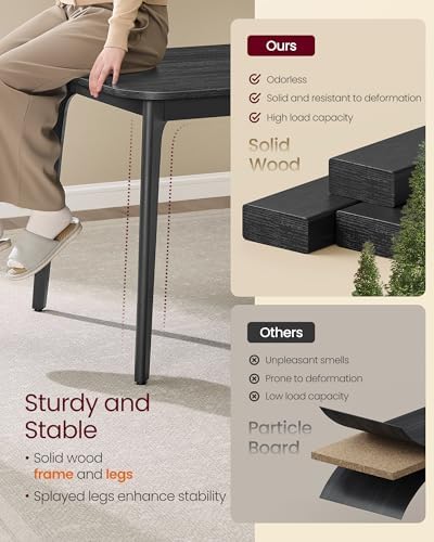 70.9'' Dining Table for 4-8 People, Kitchen Table, alternate view 4