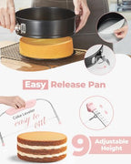 700 Cake Decorating Kit Baking Supplies Tools for Beginners & Pros, alternate view 3