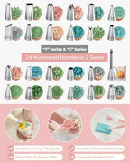 700 Cake Decorating Kit Baking Supplies Tools for Beginners & Pros, alternate view 5
