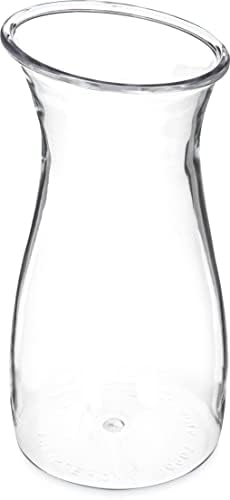 7090107 Cascata Carafe Juice Jar Beverage Decanter Only, Plastic, 0.50 L, Clear in Clear