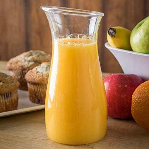 7090107 Cascata Carafe Juice Jar Beverage Decanter Only, Plastic, 0.50 L, Clear in Clear, alternate view 2