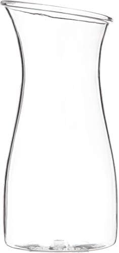 7090107 Cascata Carafe Juice Jar Beverage Decanter Only, Plastic, 0.50 L, Clear in Clear, alternate view 3