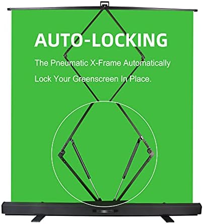 74x76in Collapsible Green Screen, Portable Chroma Key Panel Backdrop, alternate view 4