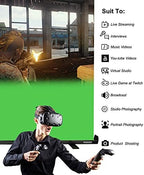 74x76in Collapsible Green Screen, Portable Chroma Key Panel Backdrop, alternate view 5