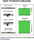 74x76in Collapsible Green Screen, Portable Chroma Key Panel Backdrop, alternate view 7
