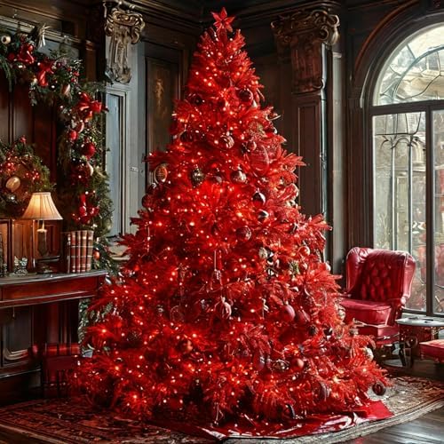 75.8 FT 200 LED Extendable Red Christmas String Lights Indoor Outdoor, alternate view 2