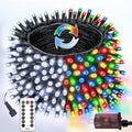 75.8FT Connectable Color Changing Christmas Light with Remote Timer 200 LED