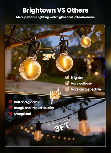 75FT 36LED Solar String Lights Outdoor with Remote & USB Port, alternate view 2