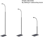 77“Height Floor Stand Hook for Light Lamp,3.65lb Sturdy Base, Adjustable Pole, Floor Metal Stand Holder, alternate view 5