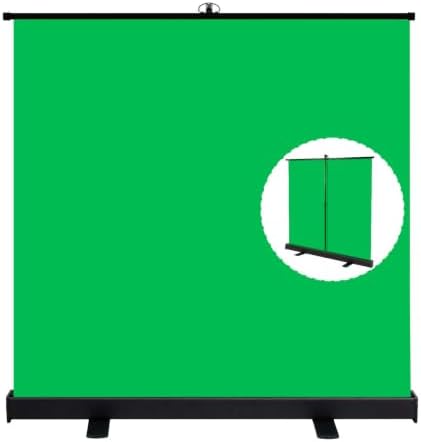 77x76in Collapsible Green Screen Backdrop Portable Photo Background