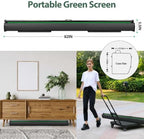 77x76in Collapsible Green Screen Backdrop Portable Photo Background, alternate view 6